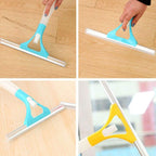 Rubber and Aluminum Wiper with Water Sprayer Tool