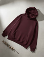 Maroon Oversized Hoodie