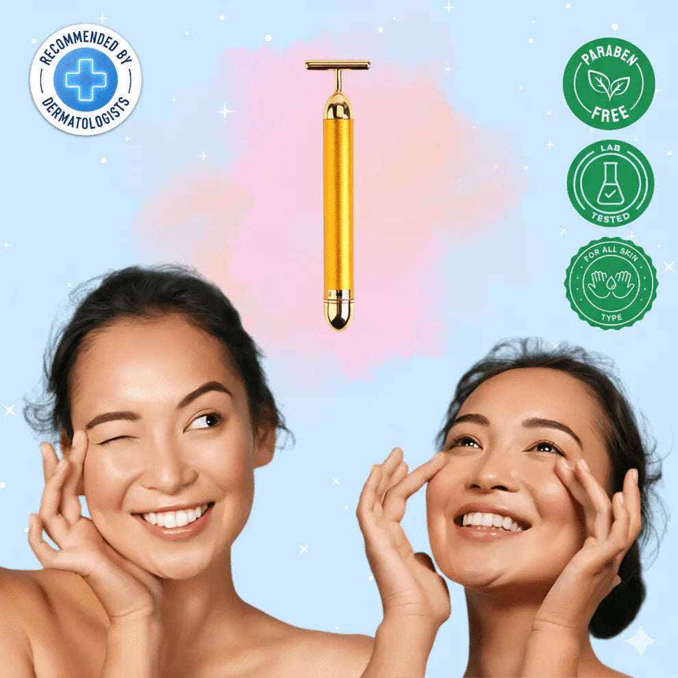 24K Gold Energy Facial Massage Bar