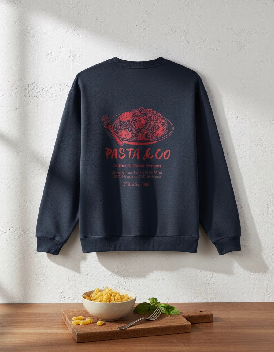 Pasta & Co Oversized Sweatshirt