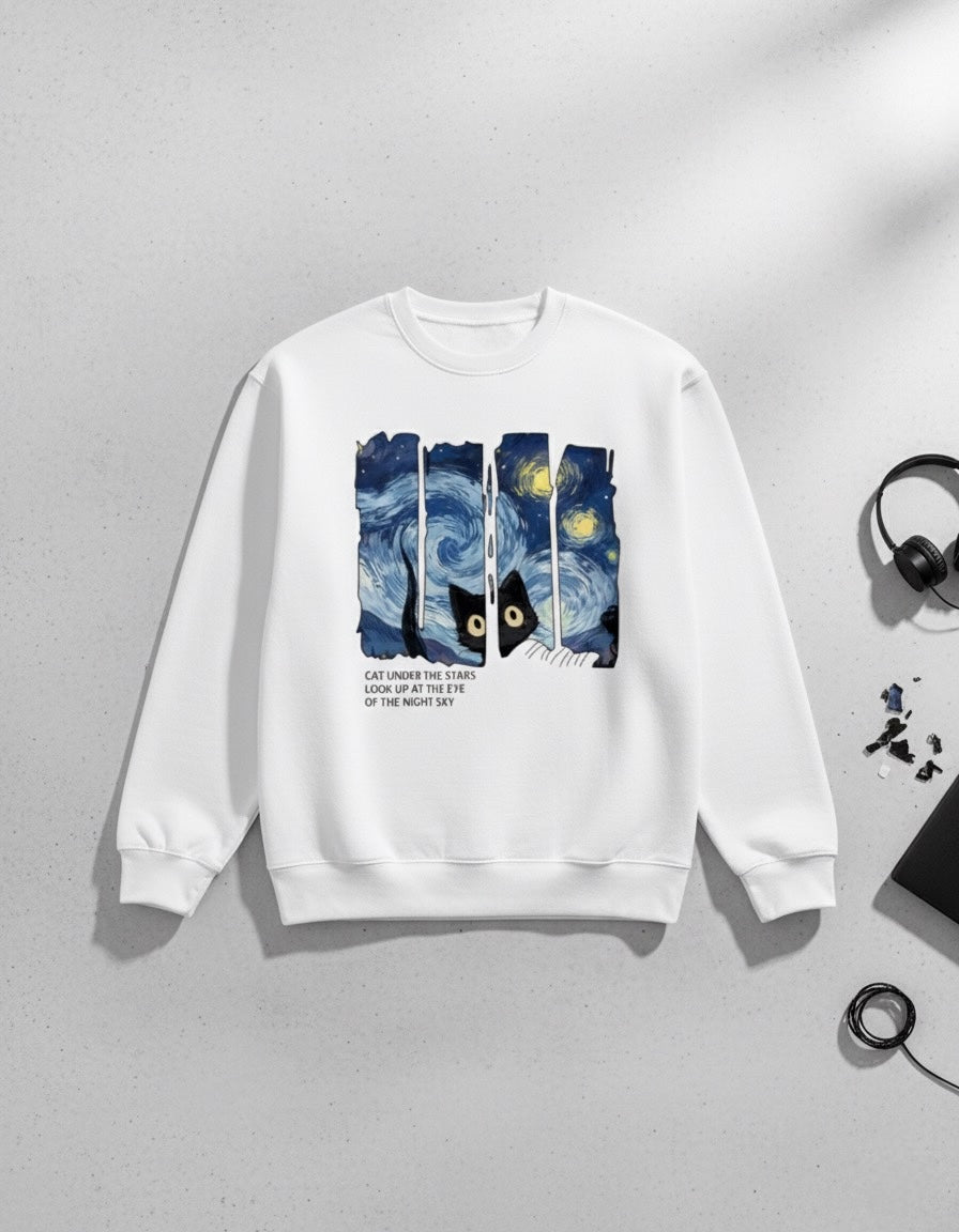 The Starry Observer Oversized Sweatshirt