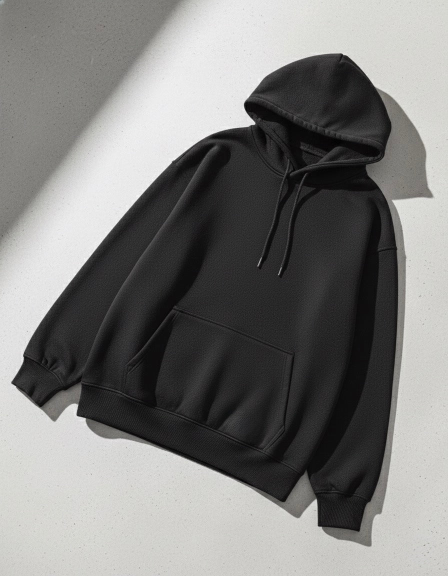 Black Oversized Hoodie