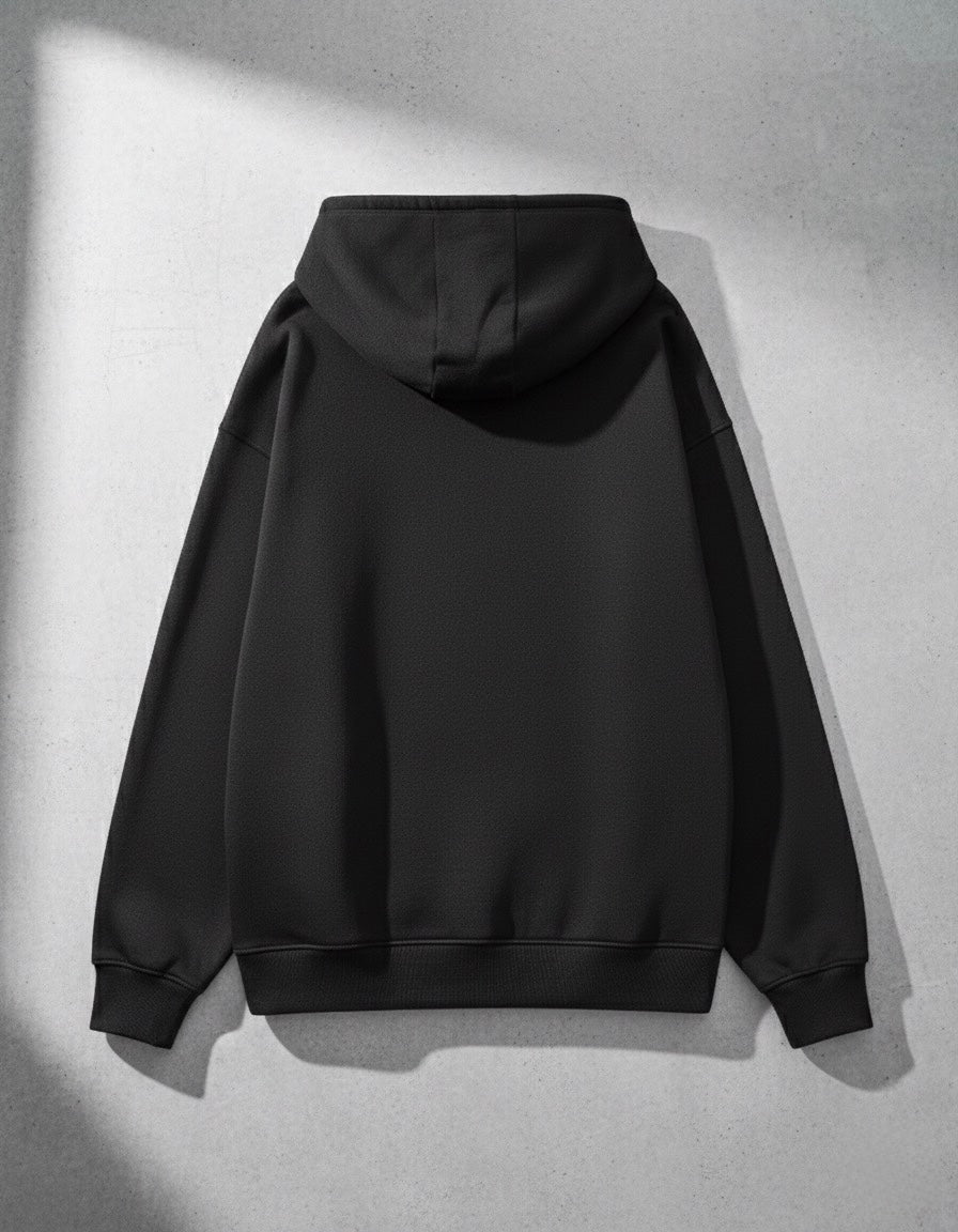 Black Oversized Hoodie
