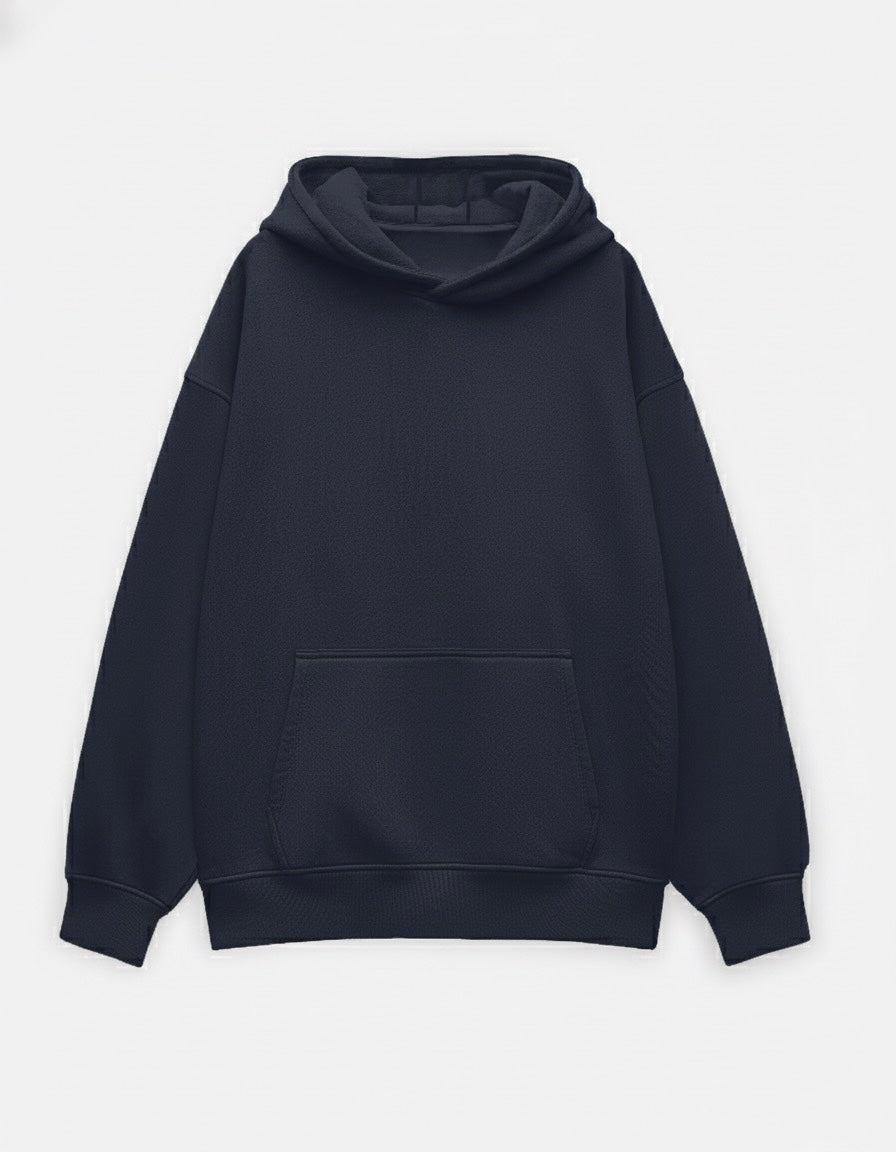 Navy Blue Oversized Hoodie